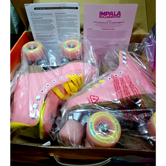 Impala Roller Skates (Quad) Women's Sz 1 W/Original Box - Picture 9 of 9